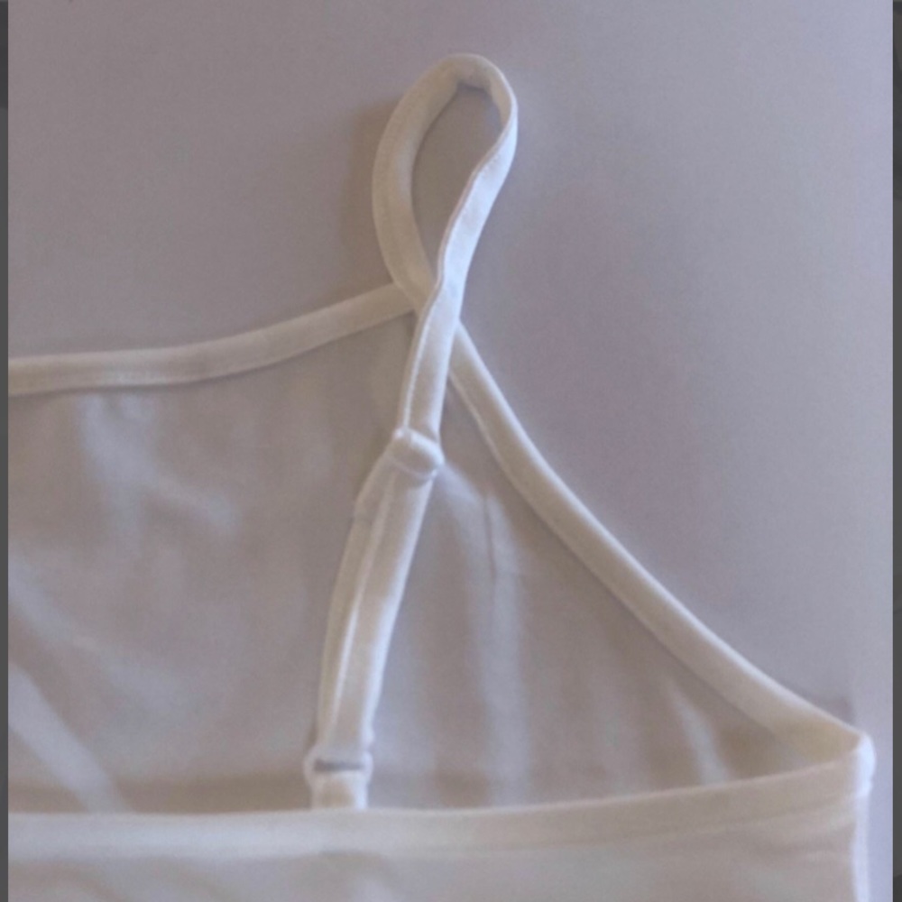 Ivory Chiffon Trim Top/Shirt/Tank Extender NWT - Picture 10 of 11